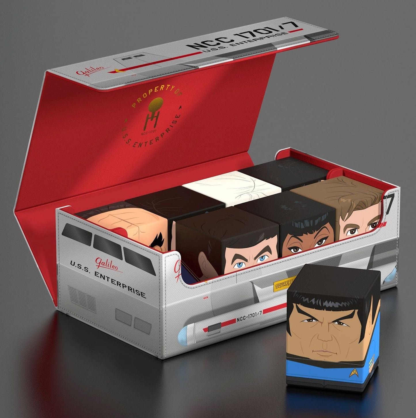 Squaroes: Collectors Case - Paramount Star Trek The Original Series Shuttlecraft Galileo
