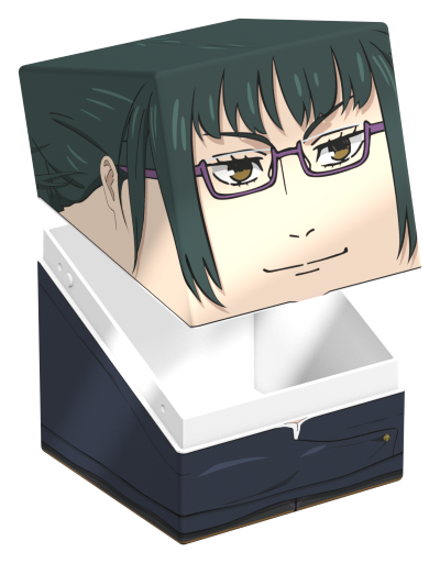 Squaroes: Collectible Box - Jujutsu Kaisen Wave 1 Maki Zen'In