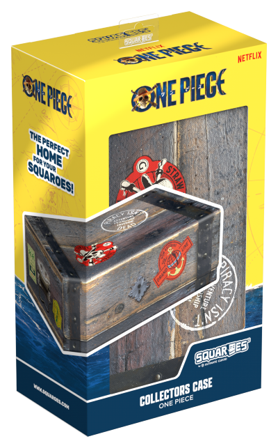 Squaroes: One Piece - Collector's Case Wooden Chest