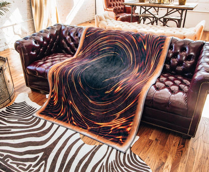 YuGiOh - Blue-Eyes White Dragon Double Sided Fleece Throw Blanket 45x60