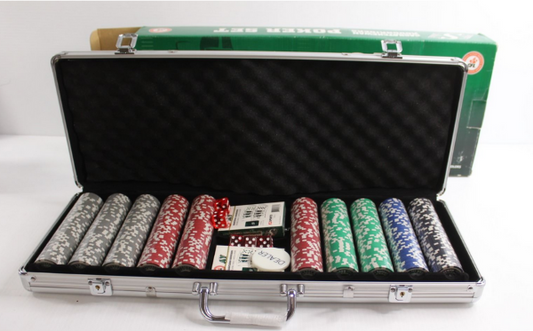 Saskatchewan Roughriders Poker Set