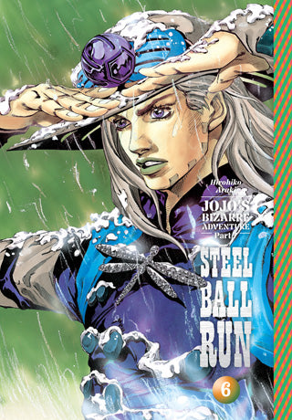 Jojo's Bizarre Adventure Part 7 Steel Ball Run Hardcover Volume 06