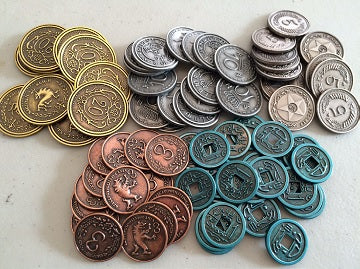 Scythe And Expeditions: Metal Coins