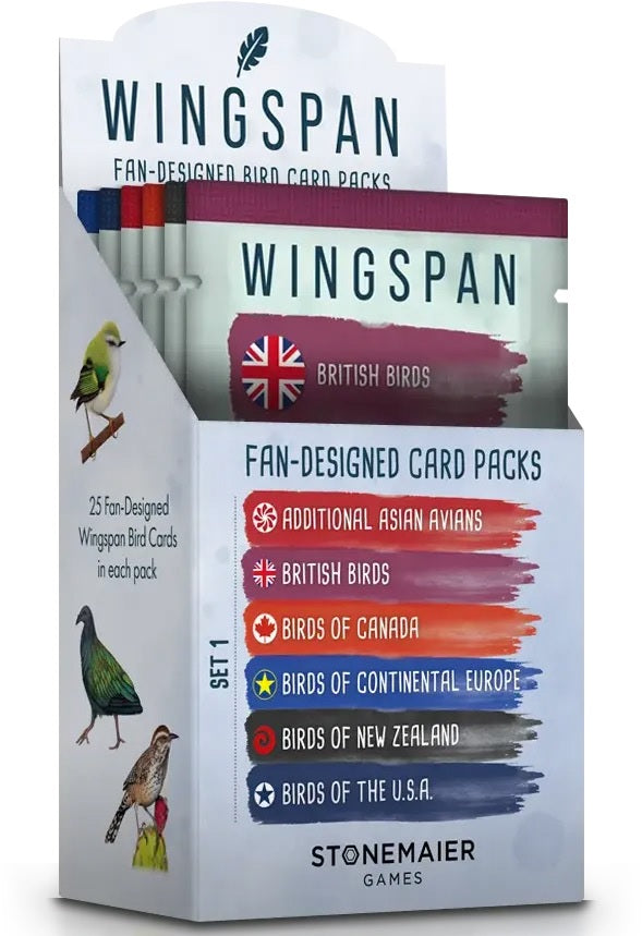 Wingspan: Fan Designed Packs Set 1