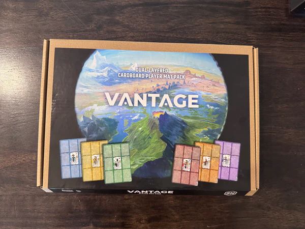 Vantage: Dual-Layered Carboard Player Mat Pack