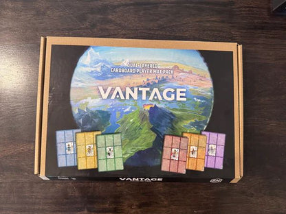 Vantage: Dual-Layered Carboard Player Mat Pack