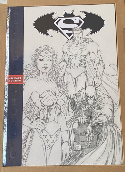 Superman Batman Michael Turner Gallery Variant Edition Hardcover