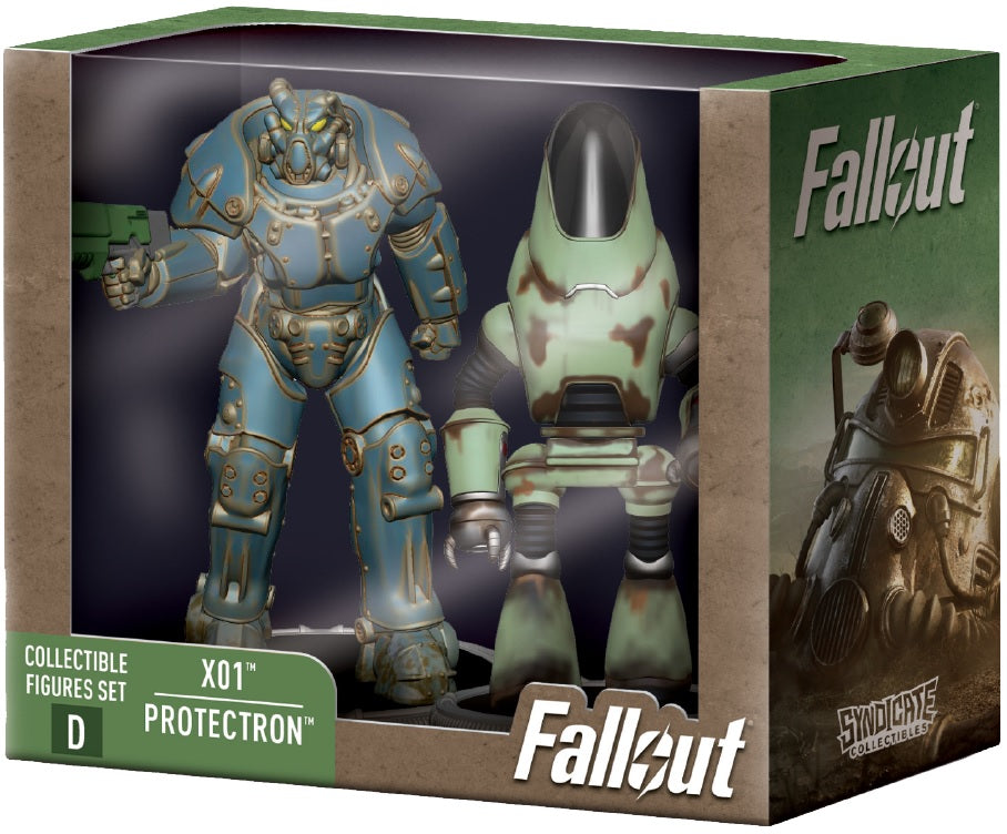 Fallout: T-60 X01 & Protecron 3" Figures