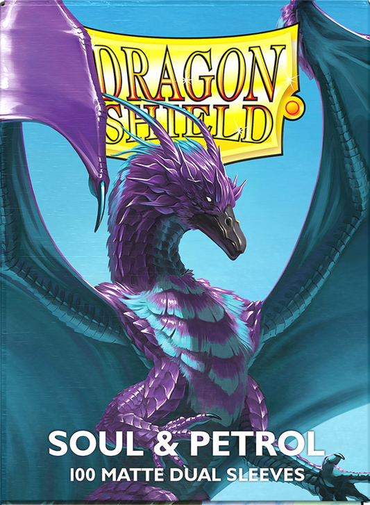Dragon Shield: Matte Dual Sleeves 100 Count – Soul & Petrol