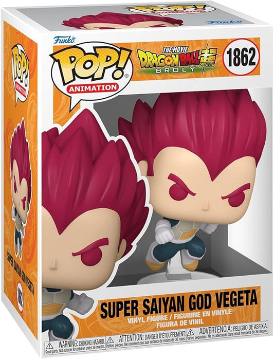 Pop Animation Dragon Ball Super Broly Ssg Vegeta Figure
