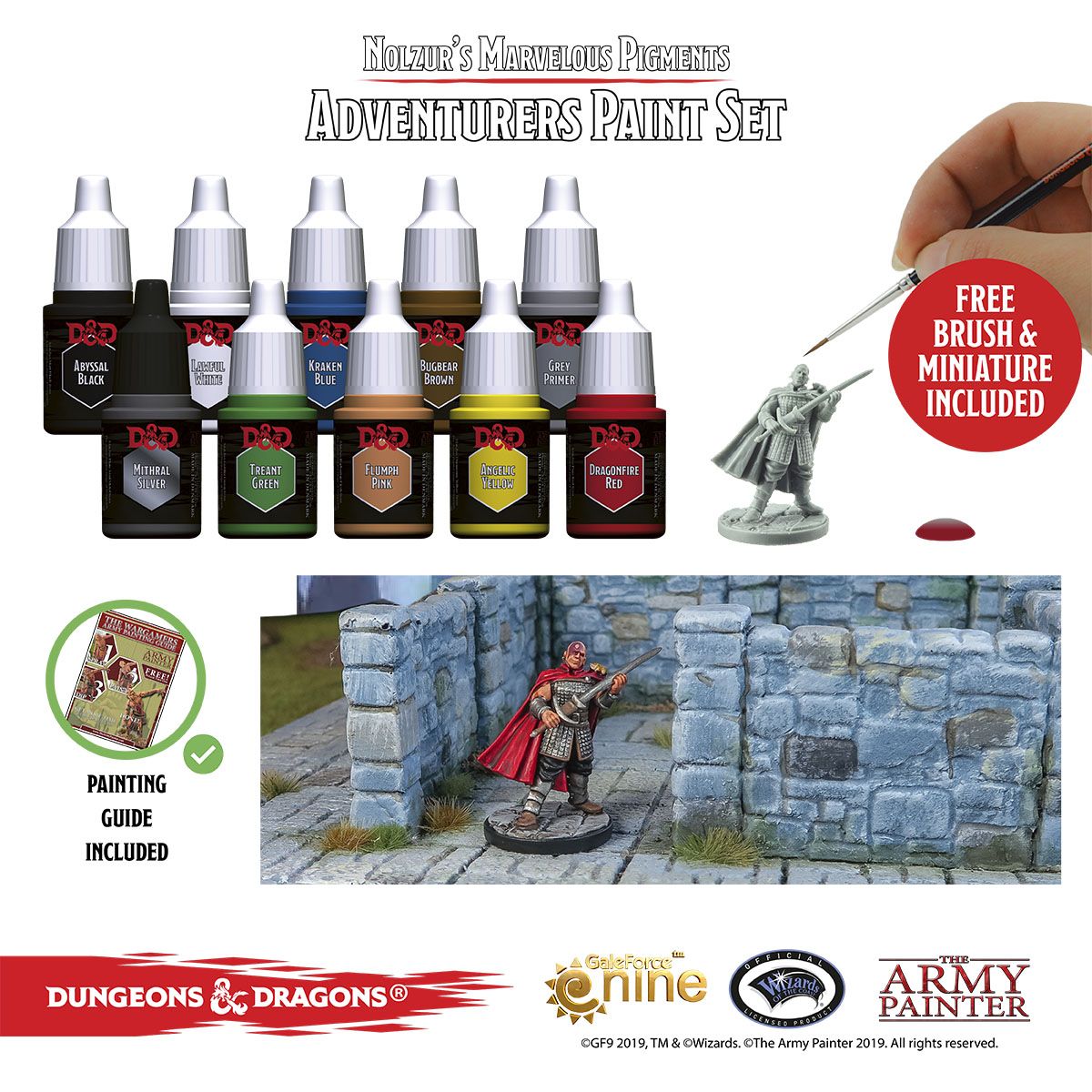 Nolzur's Marvelous Pigments: Adventurers Paint Set