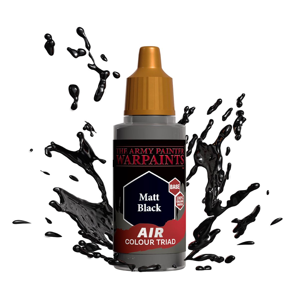 Warpaints Air: Matt Black 18ml