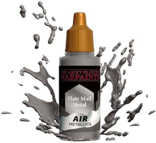 Warpaints Air Metallics: Plate Mail Metal 18ml