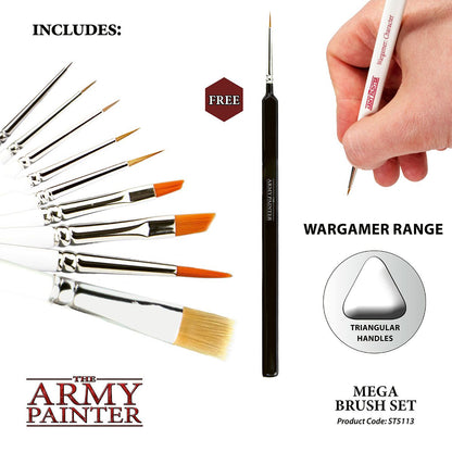 Army Painter: Mega Brush Set