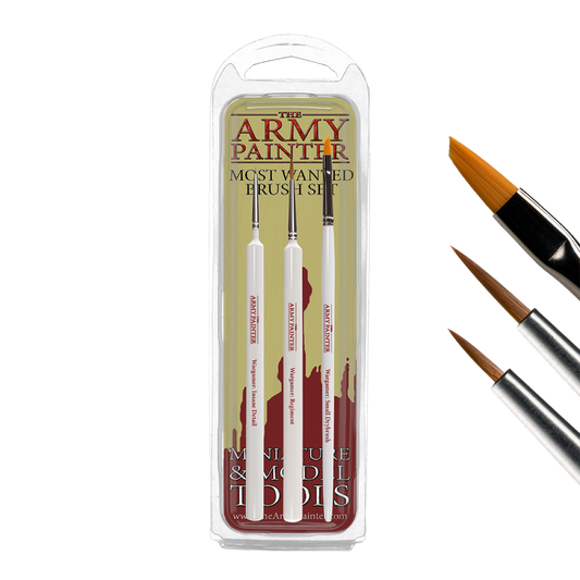 Army Painter: Most Wanted Brush Set