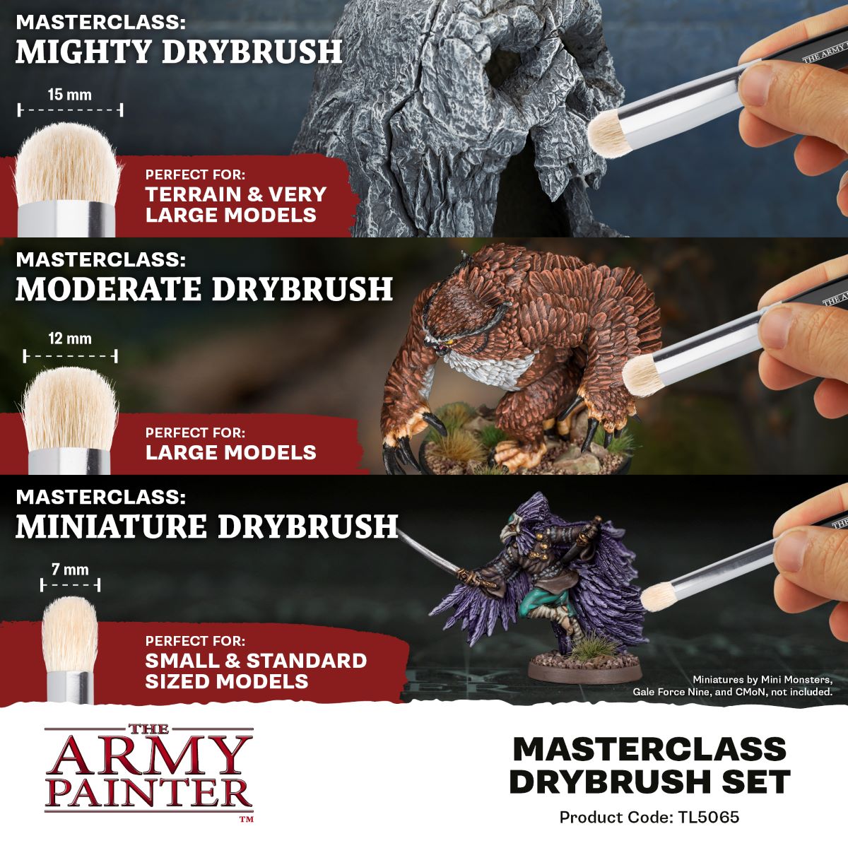 Army Painter: Masterclass Drybrush Set