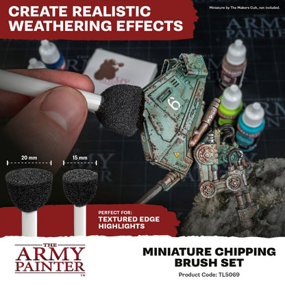 Army Painter: Miniature Chipping Brush Set