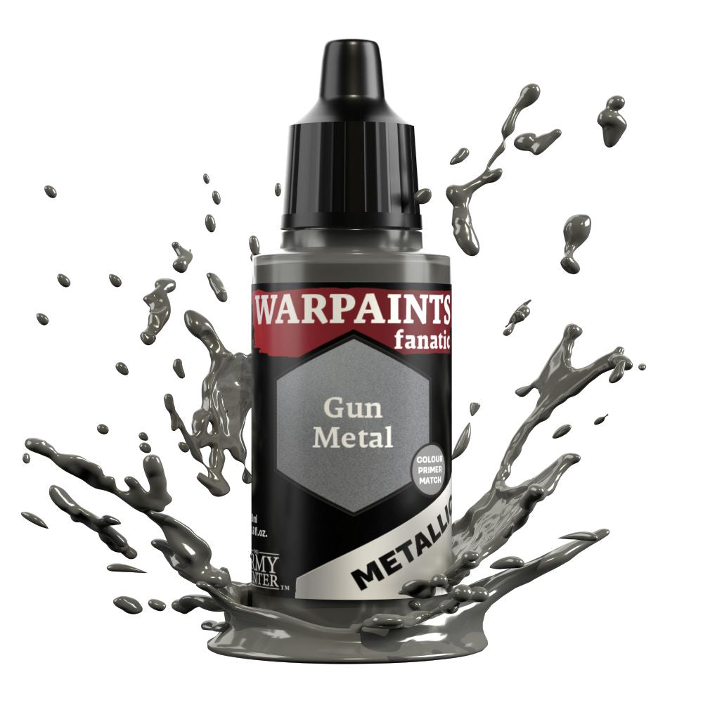 Warpaints Fanatic Metallic: Gun Metal 18ml