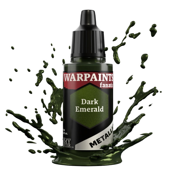 Warpaints Fanatic Metallic: Dark Emerald 18ml