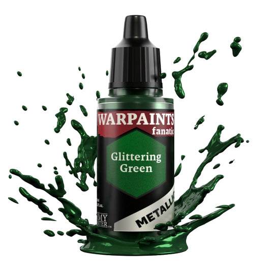 Warpaints Fanatic Metallic: Glittering Green 18ml