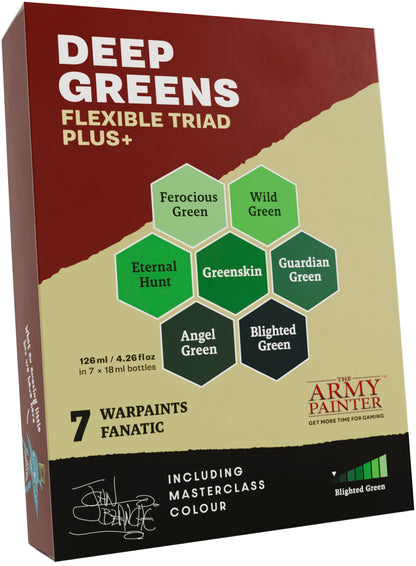 Warpaints Fanatic: Flexible Triad Plus+ Deep Greens
