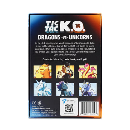 Tic Tac K.O.: Dragons Vs Unicorns