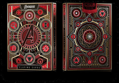 Theory 11 Playing Cards: Avengers Red Edition