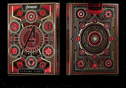 Theory 11 Playing Cards: Avengers Red Edition