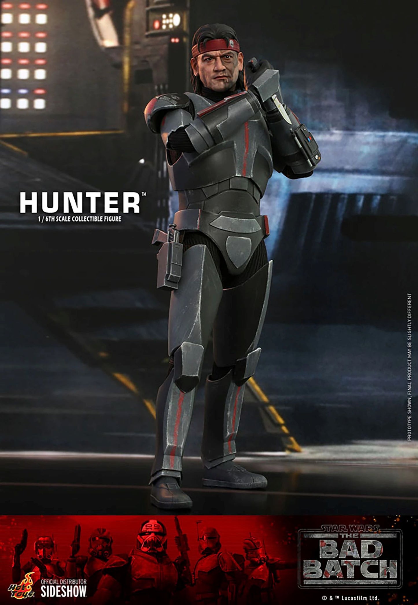 Hot Toys: Star Wars Bad Batch Hunter 1:6 Scale Figure