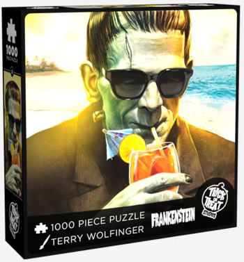 Jigsaw Puzzle 1000 Piece - Frankenstein On The Beach