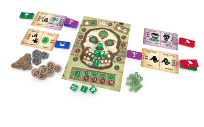 Emerald Skulls