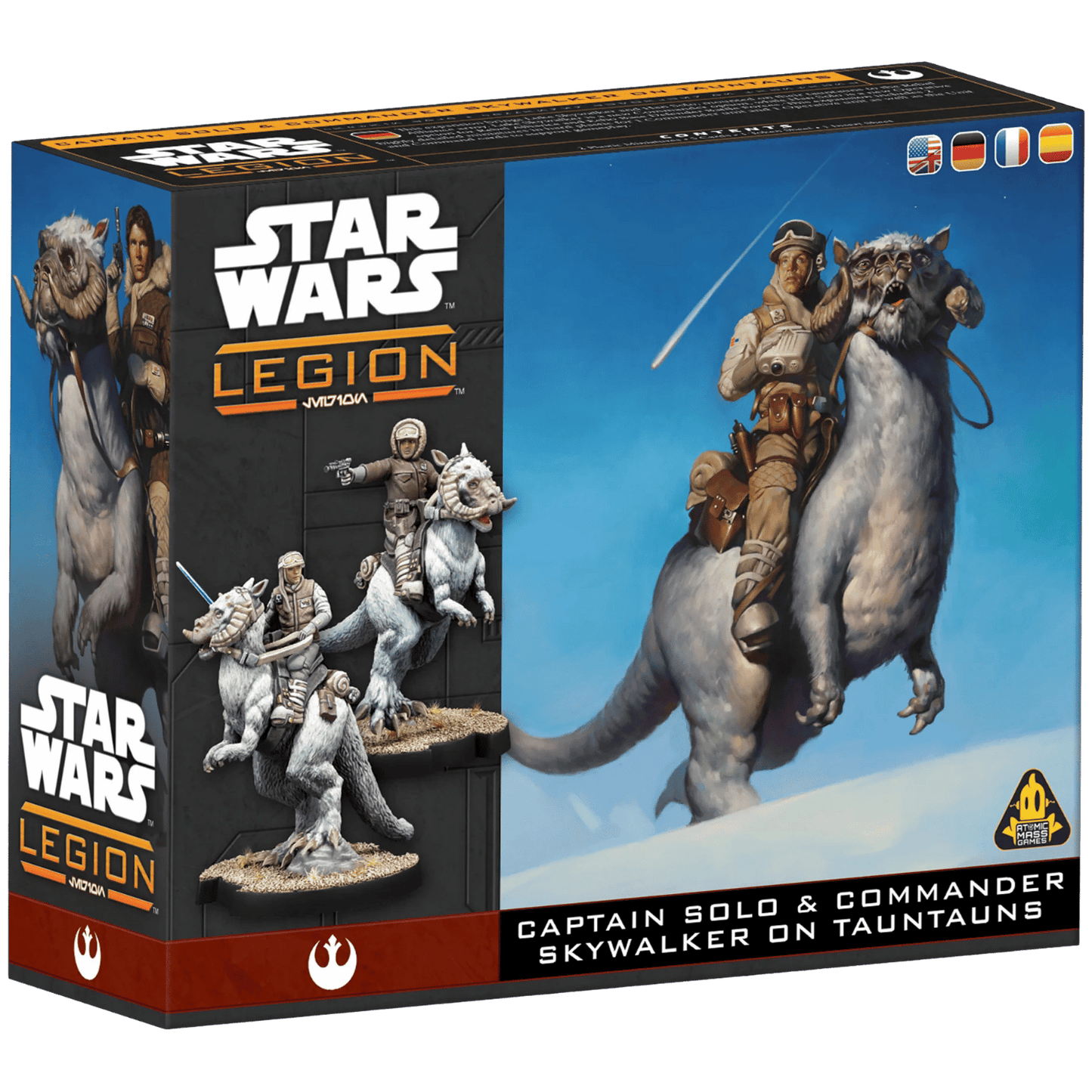 Star Wars: Legion - Han Solo & Luke Skywalker On Tauntaun