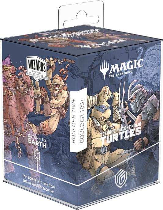 MTG Teenage Mutant Ninja Turtles: Boulder 100+ Deck Case – Technodrome Battle