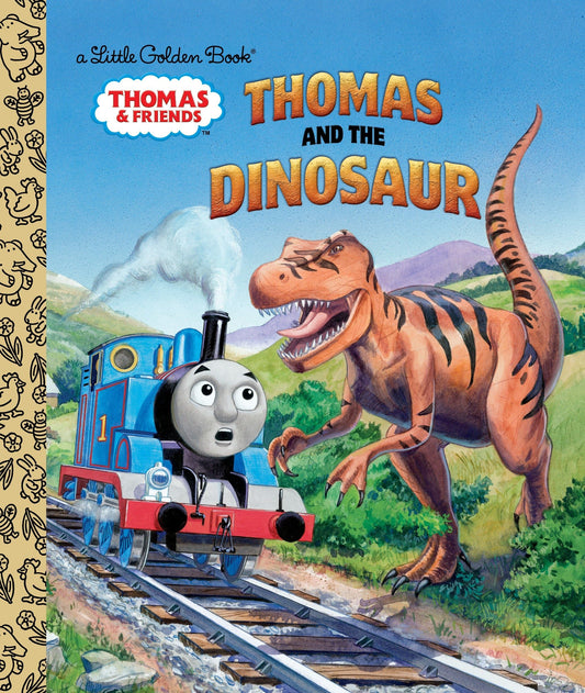 Thomas And The Dinosaur Little Golden Book (Thomas & Friends)