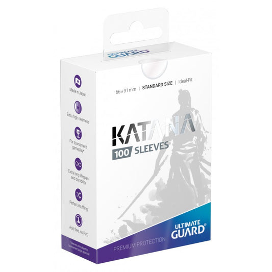 Ultimate Guard Katana: Sleeves 100 Count - Radiant Plum