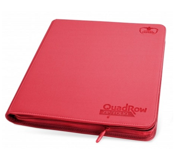 Ultimate Guard: Zipfolio 24 Pocket - Red