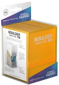 Ultimate Guard: Boulder 80+ Deck Case - Amber