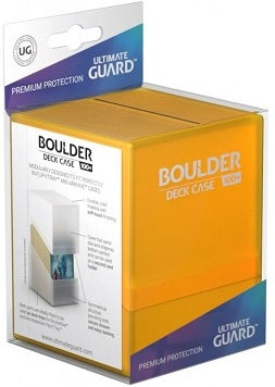 Ultimate Guard: Boulder 100+ Deck Case - Amber