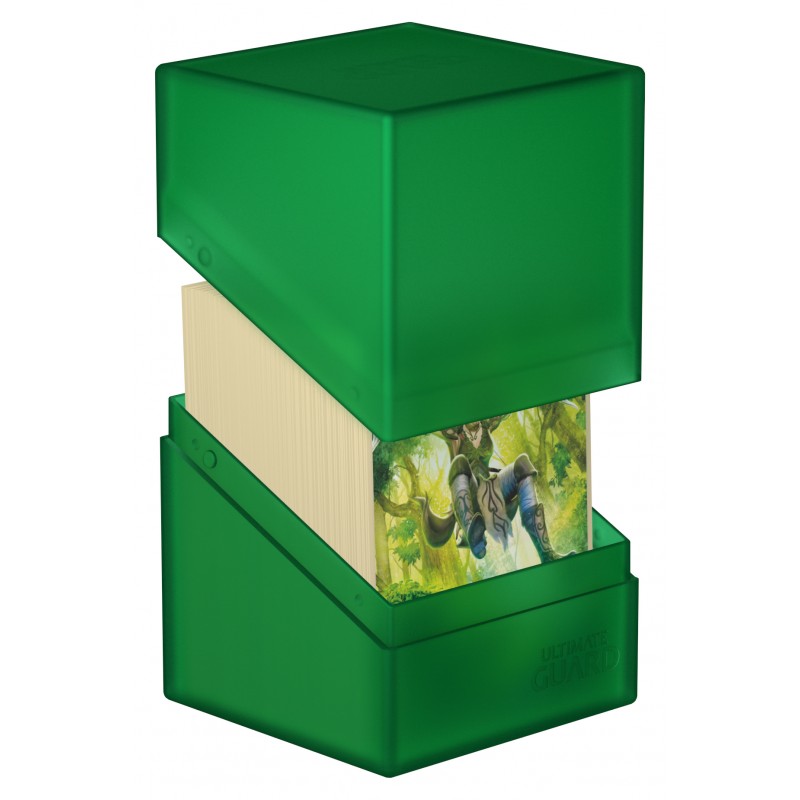 Ultimate Guard: Boulder 100+ Deck Case – Emerald