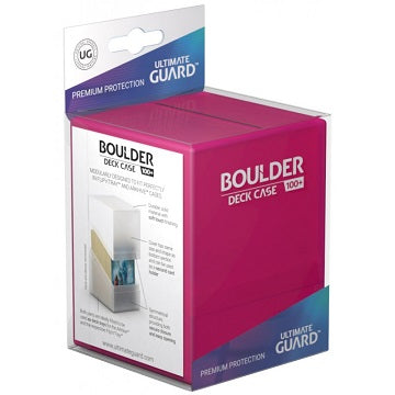 Ultimate Guard: Boulder 80+ Deck Case - Rhodonite Pink