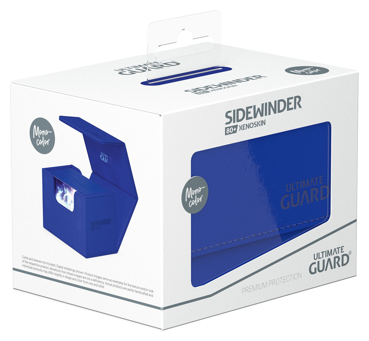 Ultimate Guard: Sidewinder Deck Case 80+ - Monocolor Blue