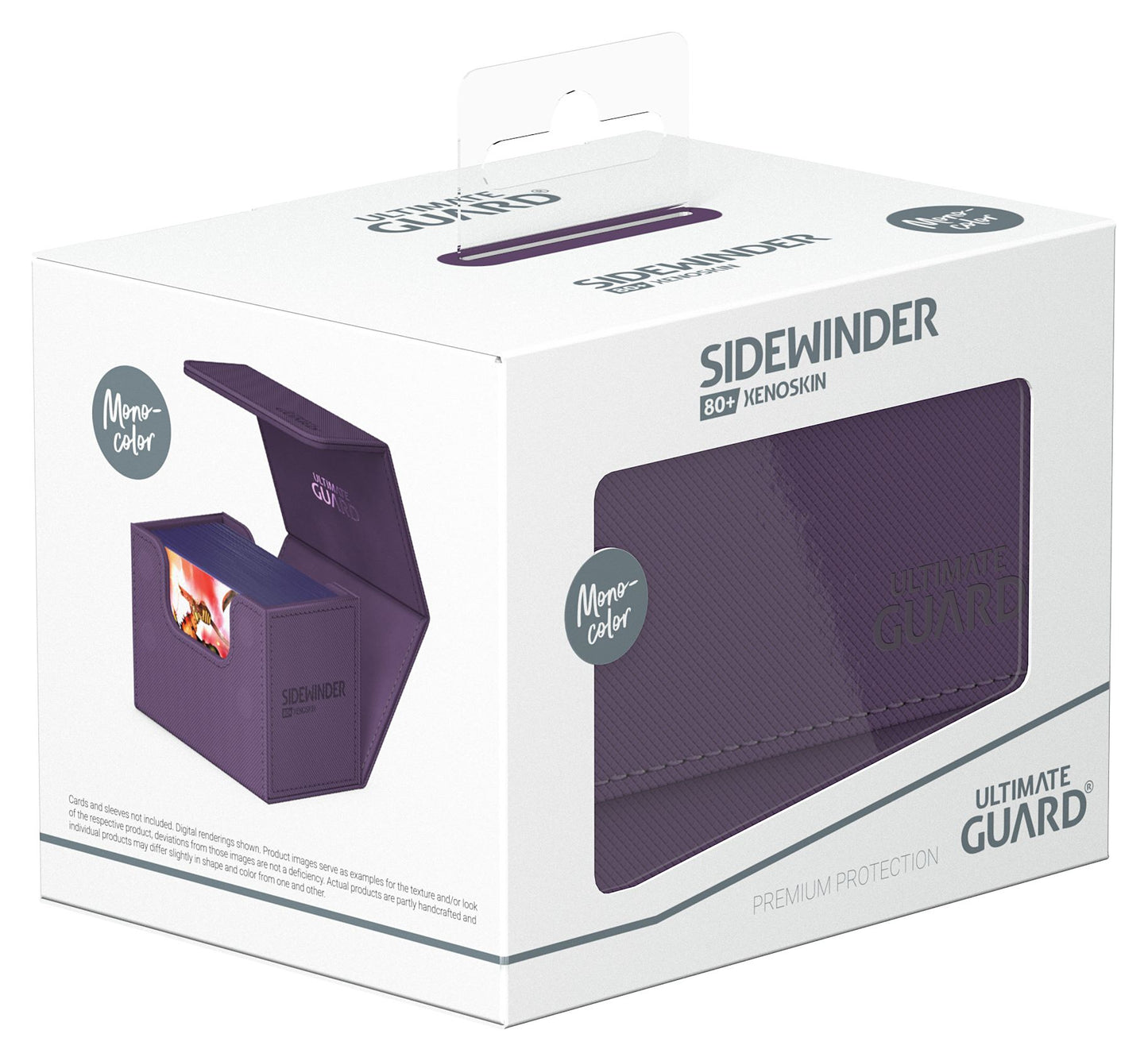 Ultimate Guard: Sidewinder Deck Case 80+ - Monocolor Purple