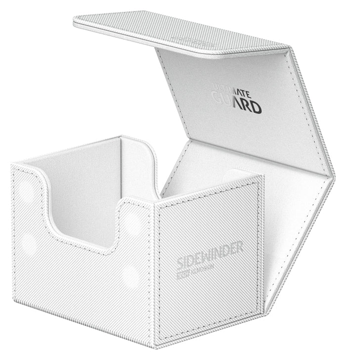 Ultimate Guard: Sidewinder Deck Case 100+ - Monocolor White