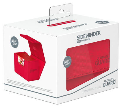 Ultimate Guard: Sidewinder Deck Case 100+ - Monocolor Red