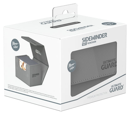 Ultimate Guard: Sidewinder Deck Case 100+ - Monocolor Grey