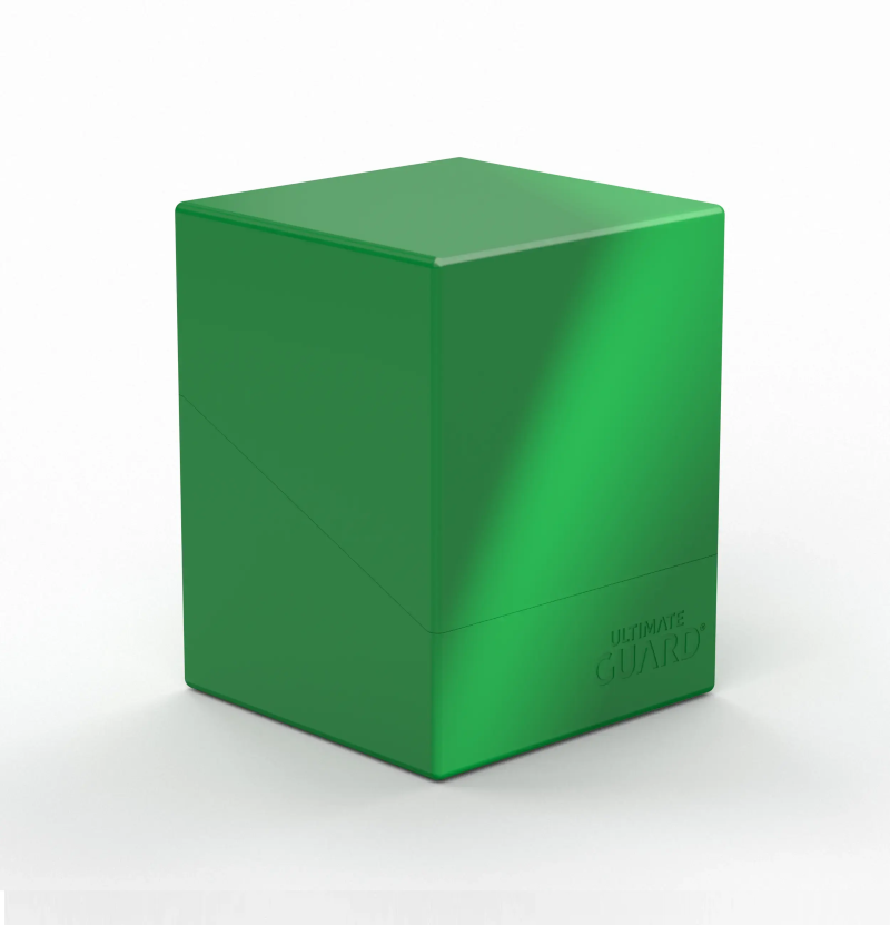 Ultimate Guard: Boulder 100+ Deck Case - Solid Green