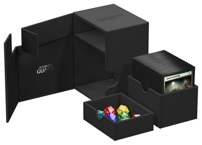 Ultimate Guard: Flip'N'Tray DeckCase 133+ - Monocolor Black