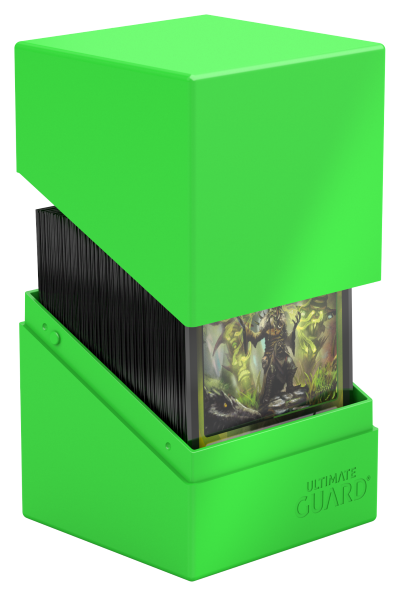 Ultimate Guard: Boulder 100+ Deck Case – Neon Green