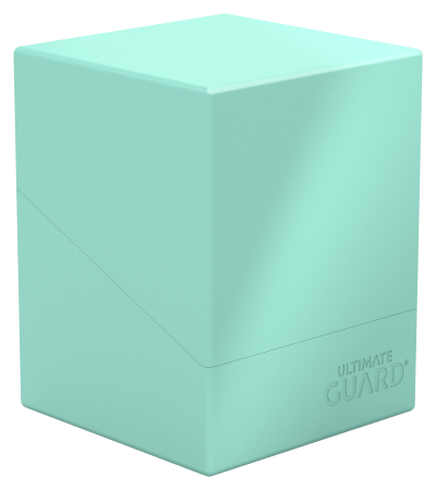 Ultimate Guard: Boulder 100+ Deck Case – Pastel Solid Mint Green