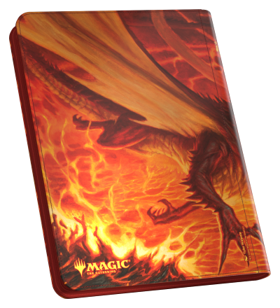 MTG Tarkir Dragonstorm: Zipfolio 360 9 Pocket - Magmatic Hellkite